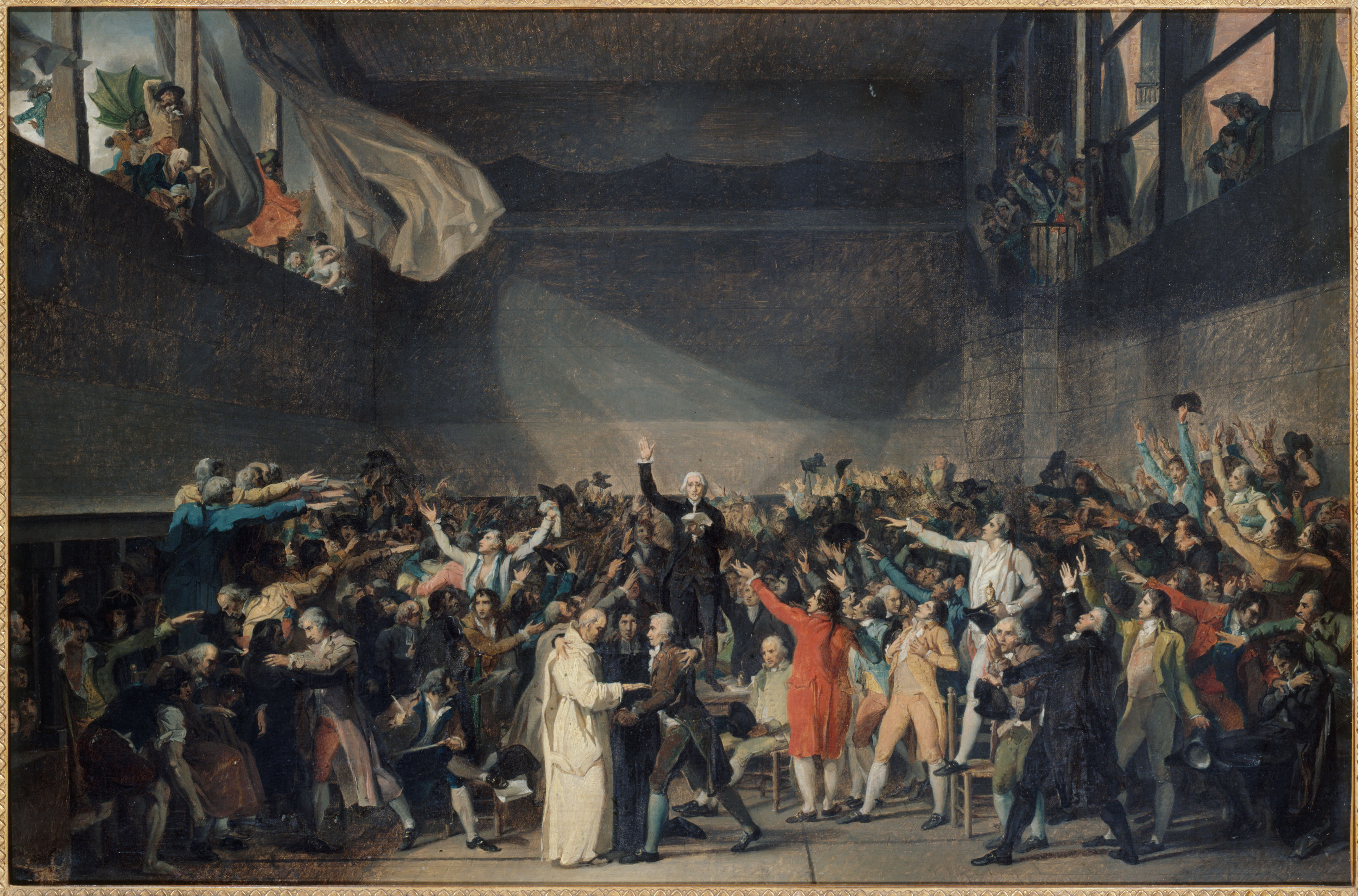 フランス革命期のパリ——1789年を境に時代は一変し、ダヴィッドも政治と芸術の狭間に立つことになった