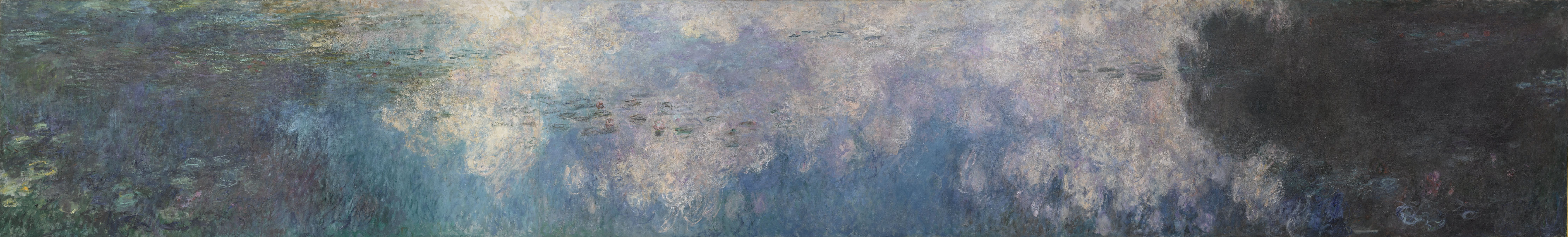 クロード・モネ「睡蓮——雲」（1914〜1926年）オランジュリー美術館——白内障と戦いながら完成させた大装飾画