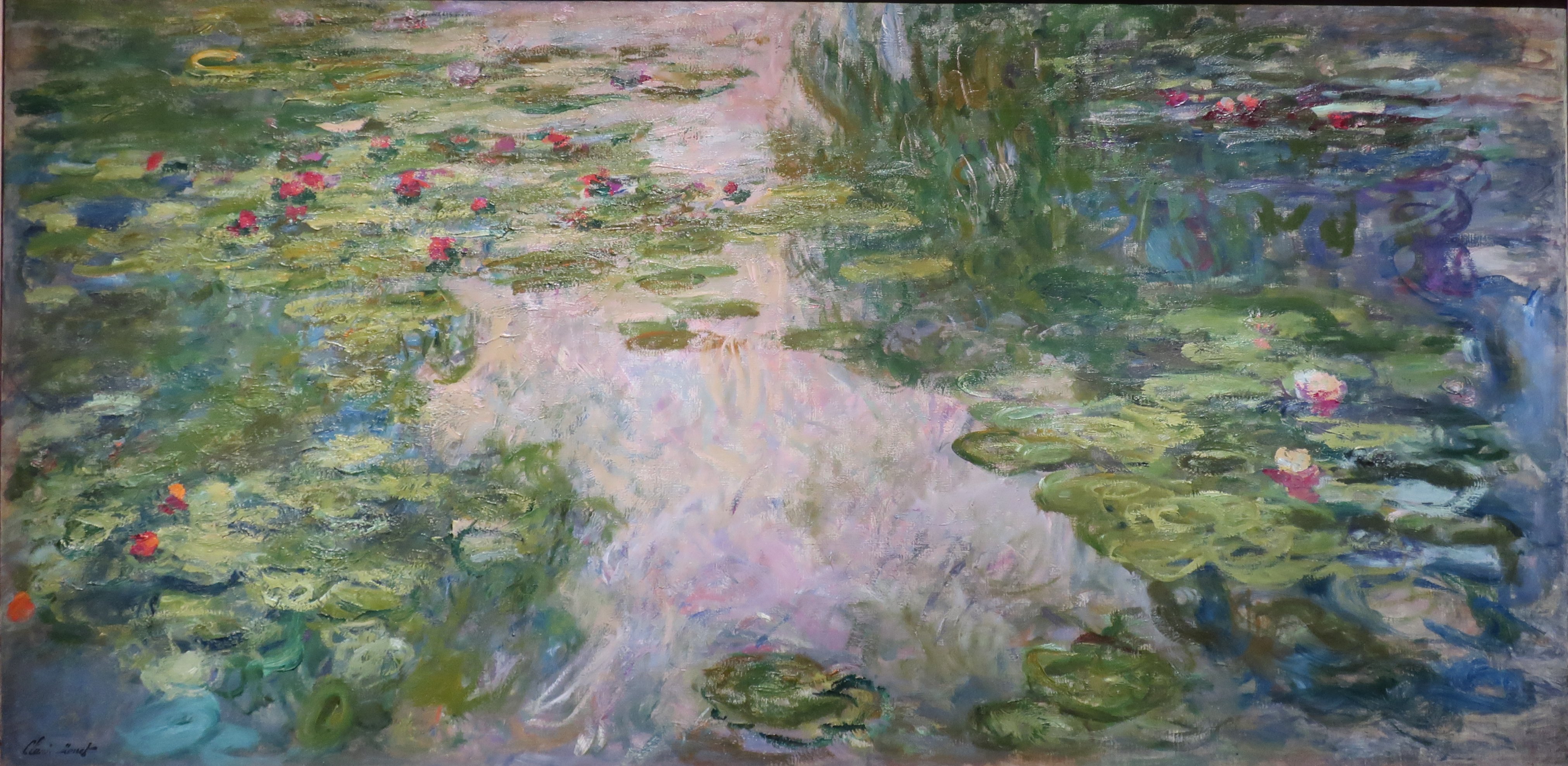 クロード・モネ「睡蓮」（1917〜1919年）ホノルル美術館所蔵
