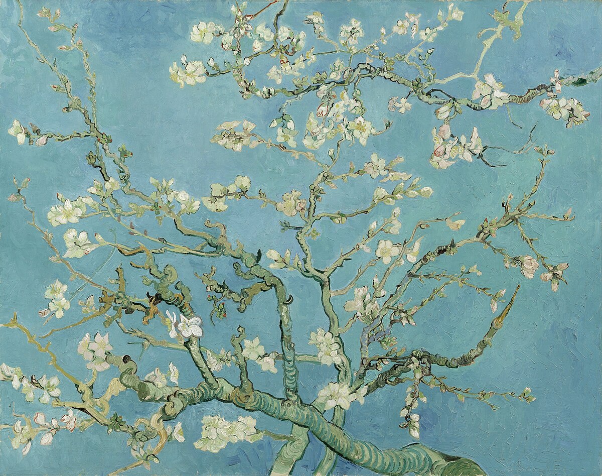 ゴッホ「アーモンドの花」（1890年）ゴッホ美術館