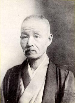 橋本雅邦（1835〜1908年）明治期の日本画家・東京美術学校絵画科主任教授 肖像写真