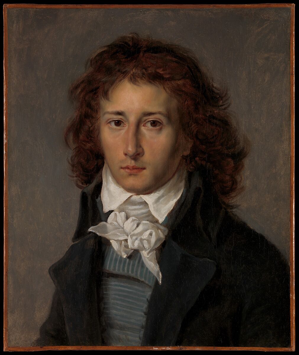 フランソワ・ジェラール(アントワーヌ=ジャン・グロ画、1790年頃)メトロポリタン美術館所蔵