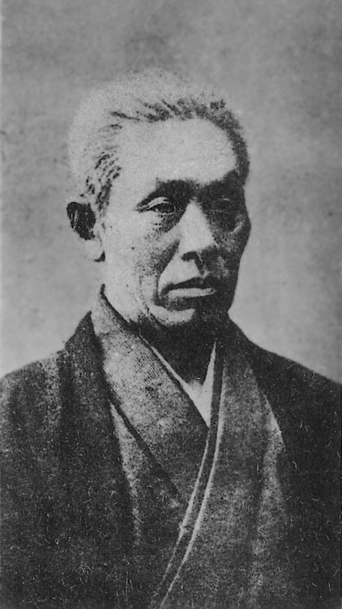 狩野芳崖 肖像写真（1880年代）国立国会図書館所蔵