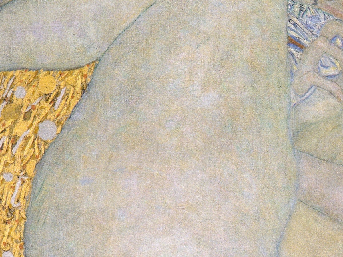 グスタフ・クリムト「ダナエ」(1907〜08年頃)詳細——乳白色の肌の光沢