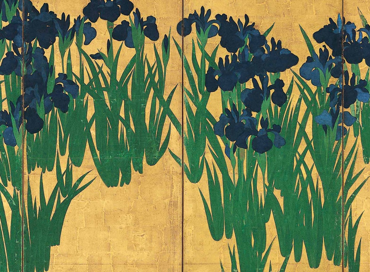 尾形光琳「燕子花図屏風」とは？2色だけで描かれた琳派の国宝 | Museum Box