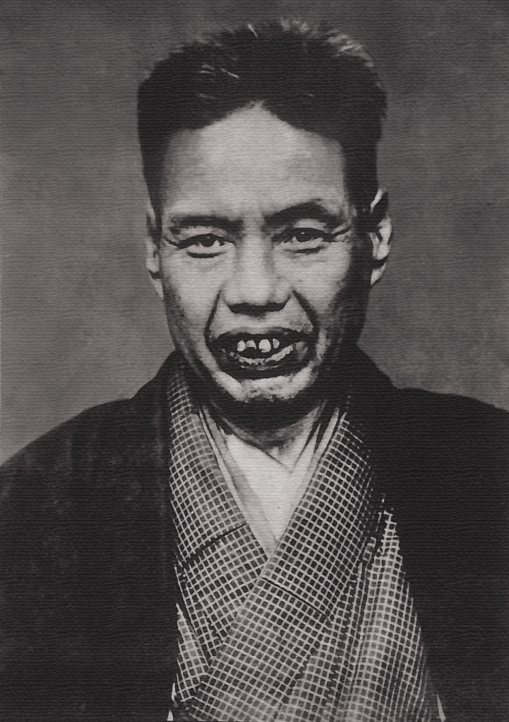 河鍋暁斎 肖像写真（1880年代）
