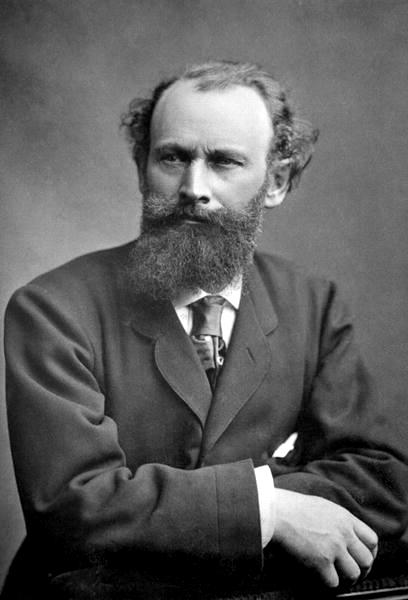 エドゥアール・マネ（ナダール撮影、1870〜1880年頃）