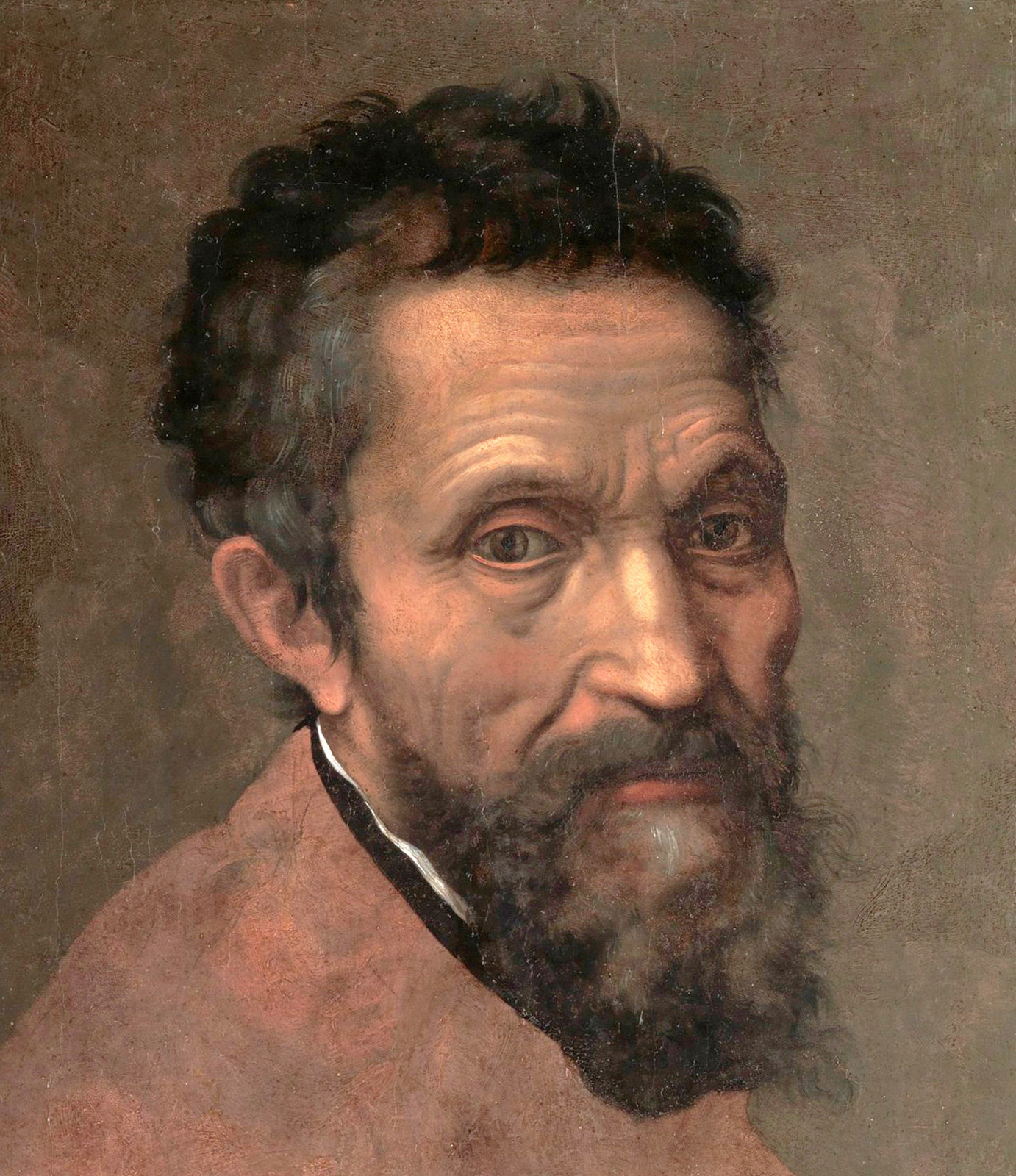 ミケランジェロ(ダニエーレ・ダ・ヴォルテッラ画、1545年頃)