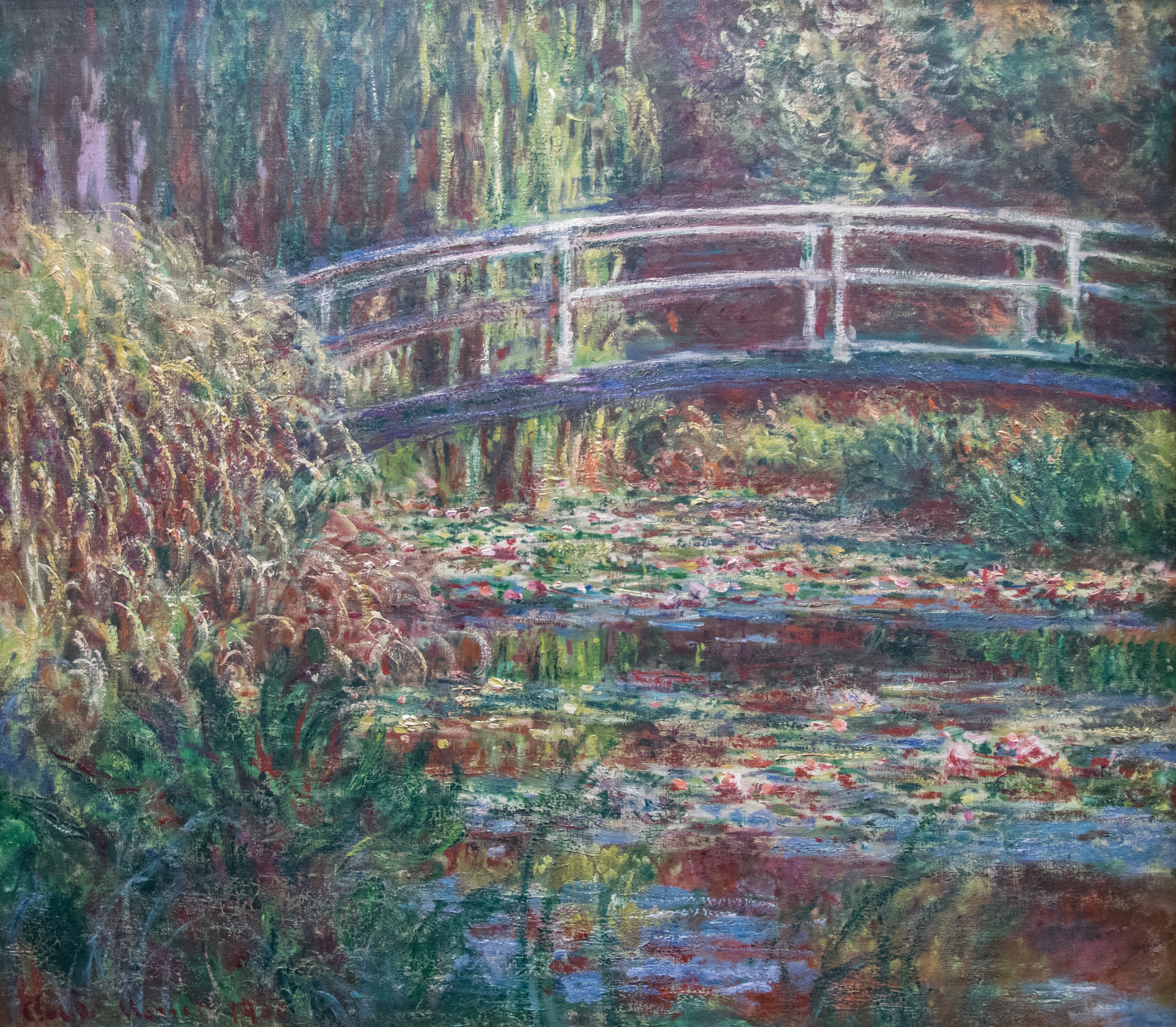 クロード・モネ「睡蓮の池、ピンクのハーモニー」(1900年)オルセー美術館所蔵