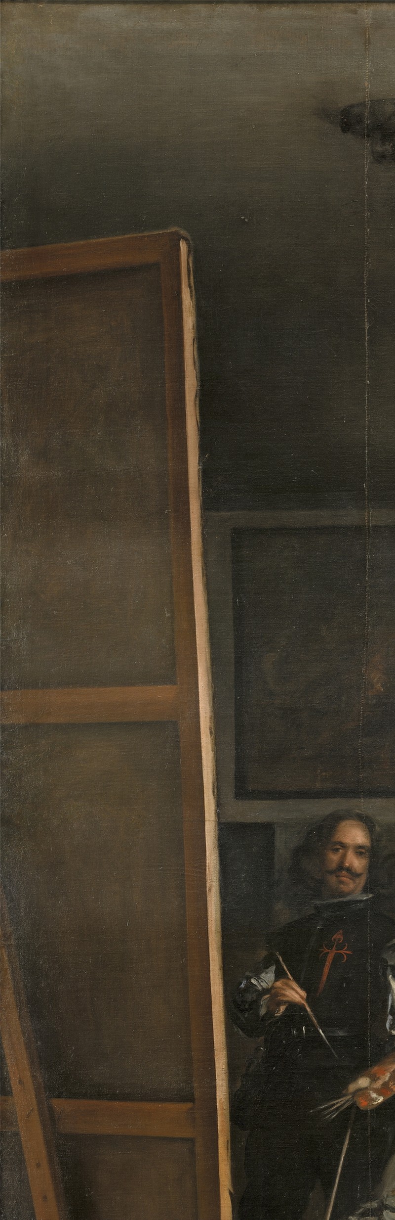 ベラスケス(1599〜1660年)——「ラス・メニーナス」に描かれた自画像の部分