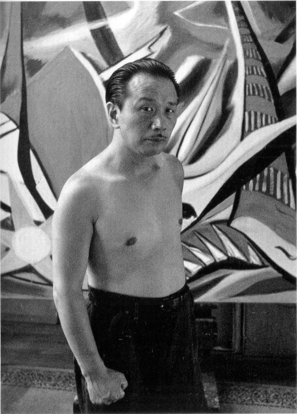 岡本太郎（1954年）土門拳撮影