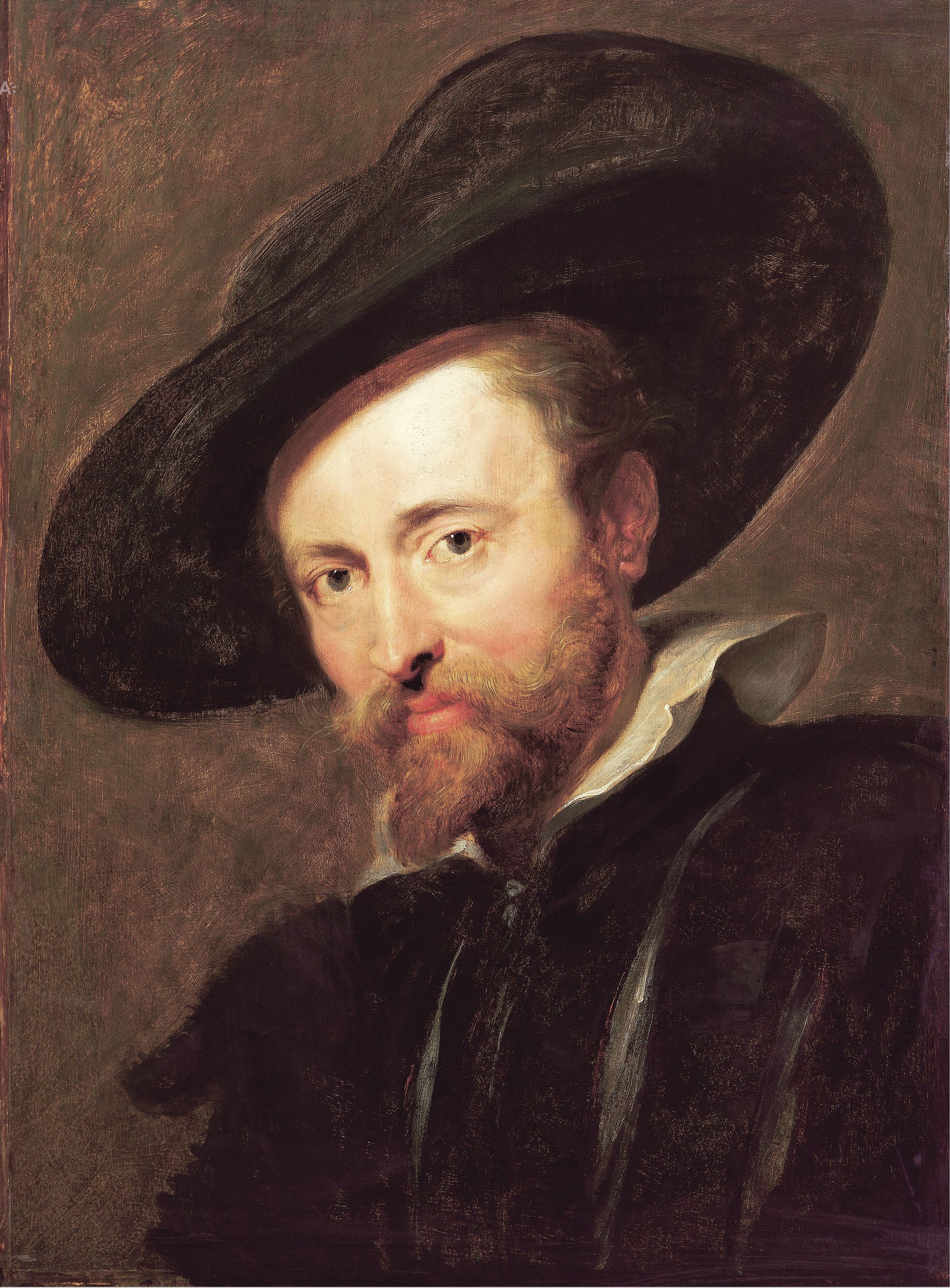 ピーテル・パウル・ルーベンス「自画像」（1623年頃）オーストラリア国立美術館所蔵
