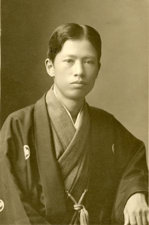 菱田春草の写真(1900年頃)