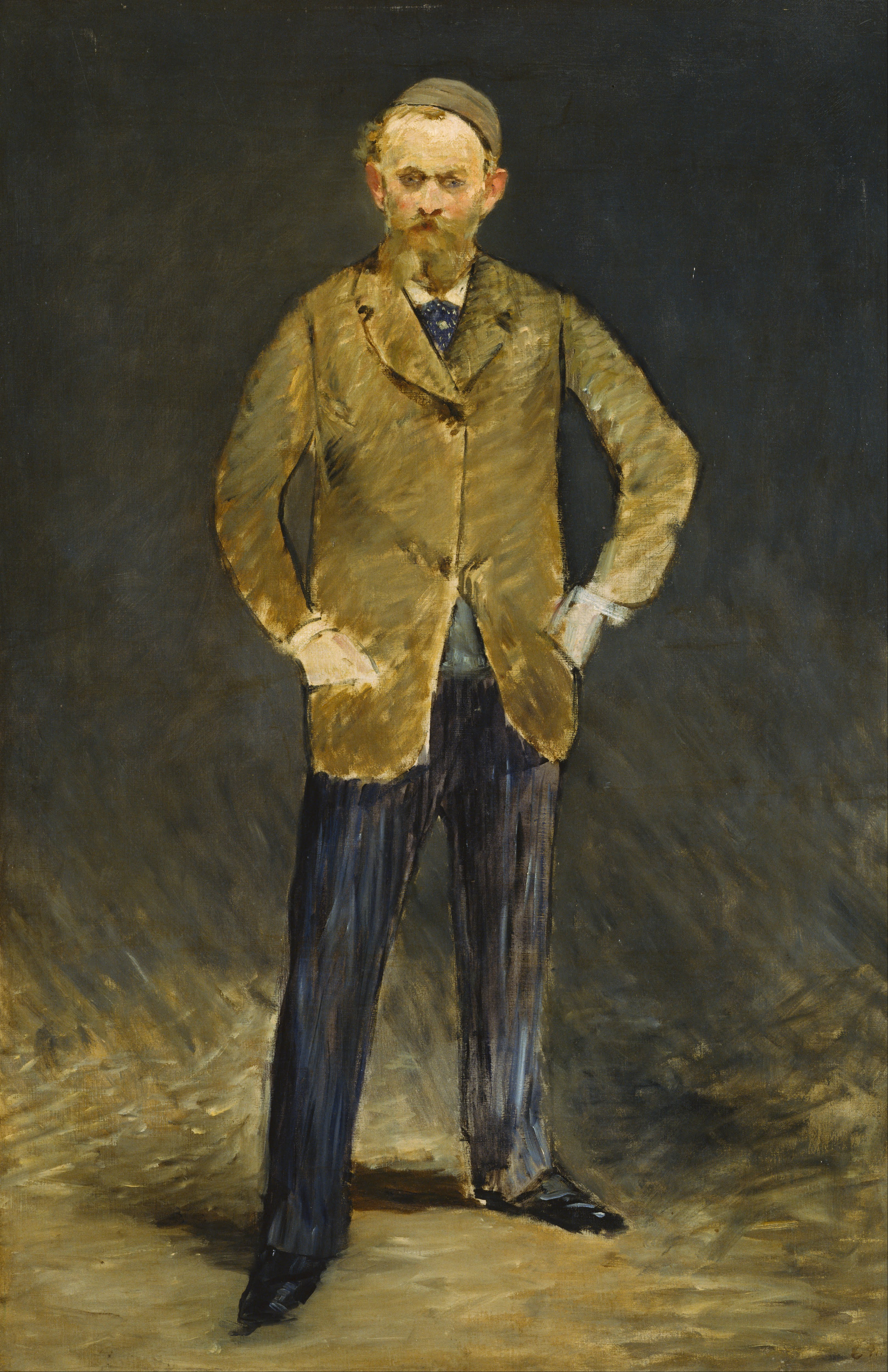 エドゥアール・マネ「オランピア」(1863年)パリ・オルセー美術館蔵