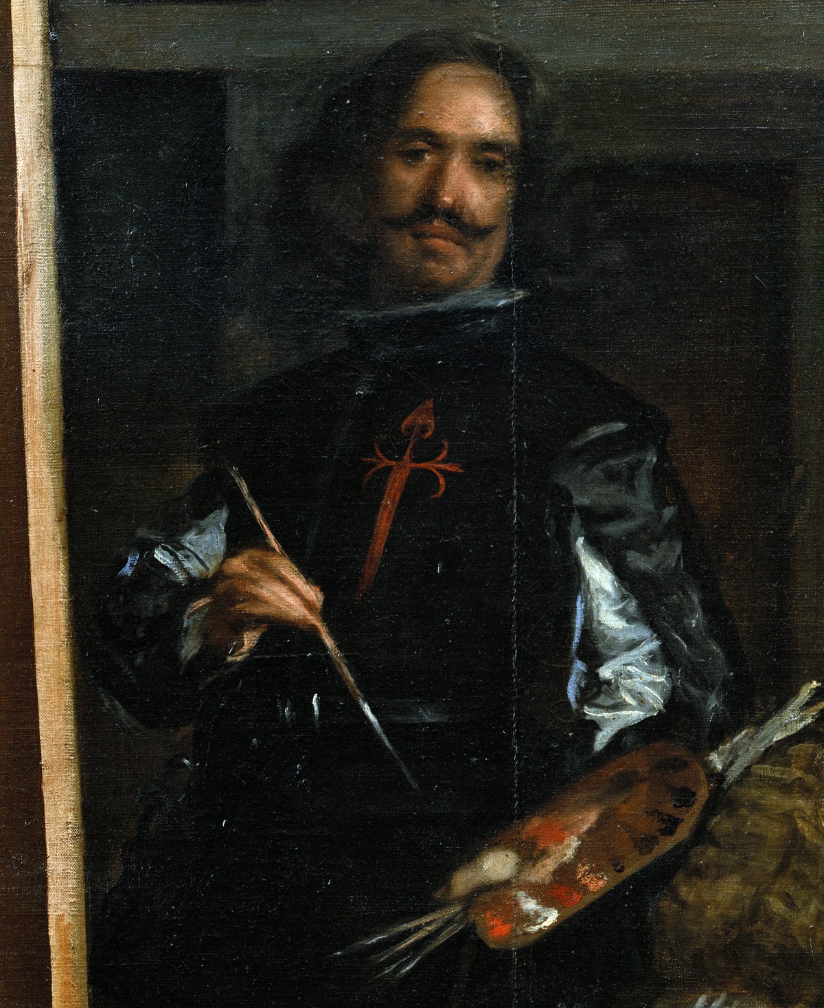 ディエゴ・ベラスケス「自画像」(「ラス・メニーナス」より)(1656年)プラド美術館所蔵