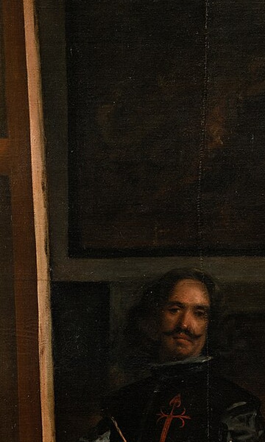 ディエゴ・ベラスケス(ベラスケス「ラス・メニーナス」の自画像部分)(1656年)プラド美術館所蔵