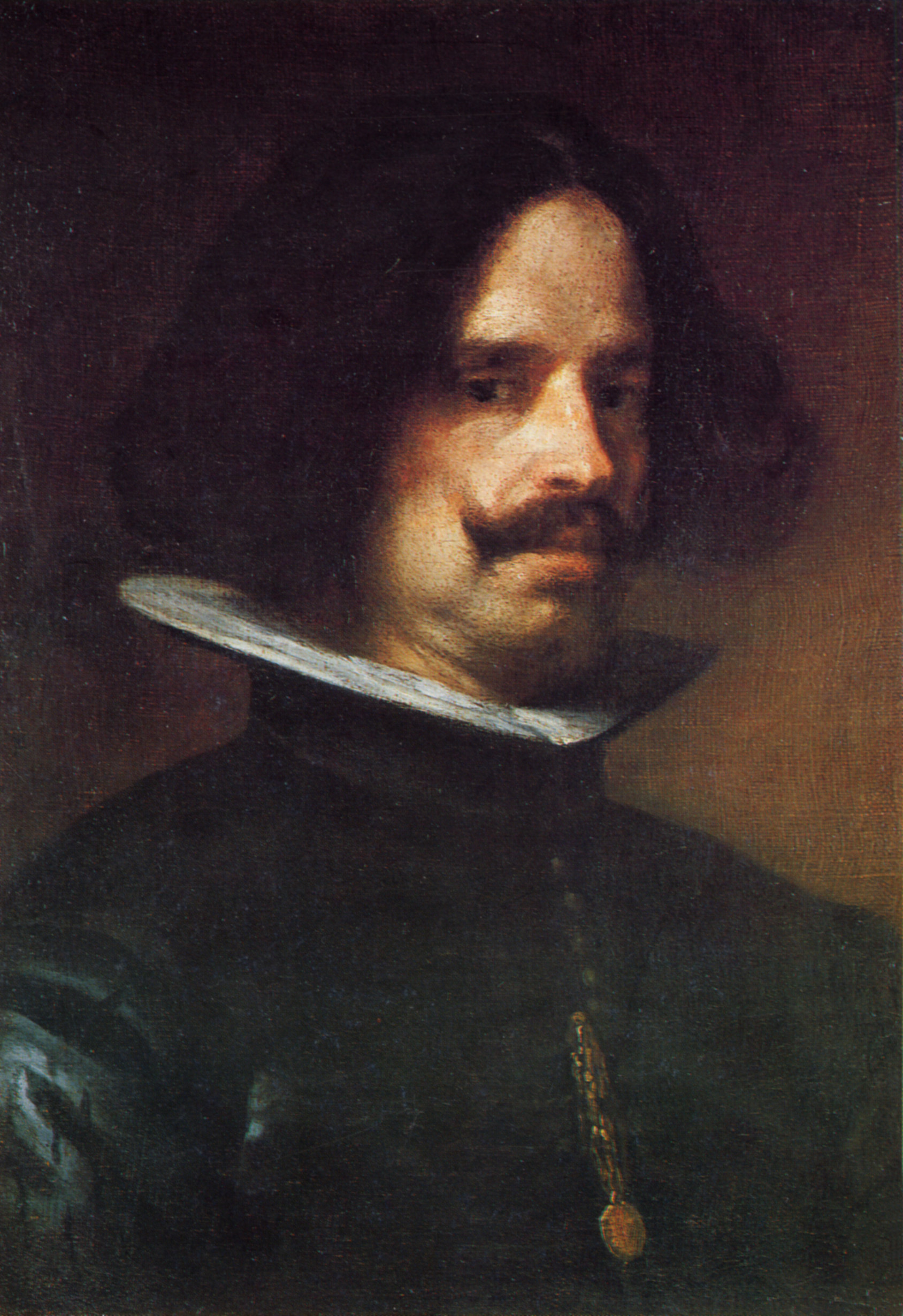 ディエゴ・ベラスケス（自画像）（1650年以前）ワルシャワ・ヨハネ・パウロ2世コレクション美術館所蔵