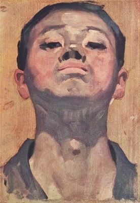 安井曾太郎「自画像」(1906年頃)
