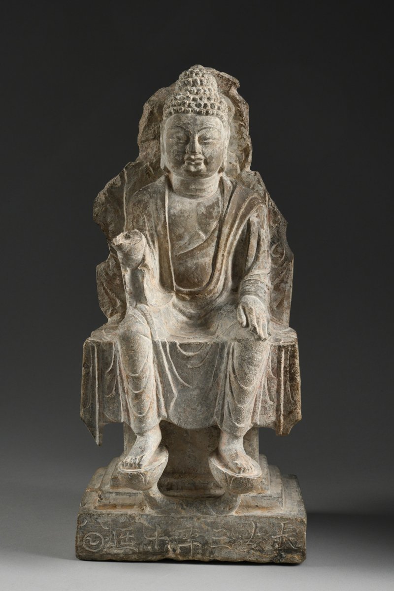 アジアの彫刻（大阪市立美術館）のポスター
