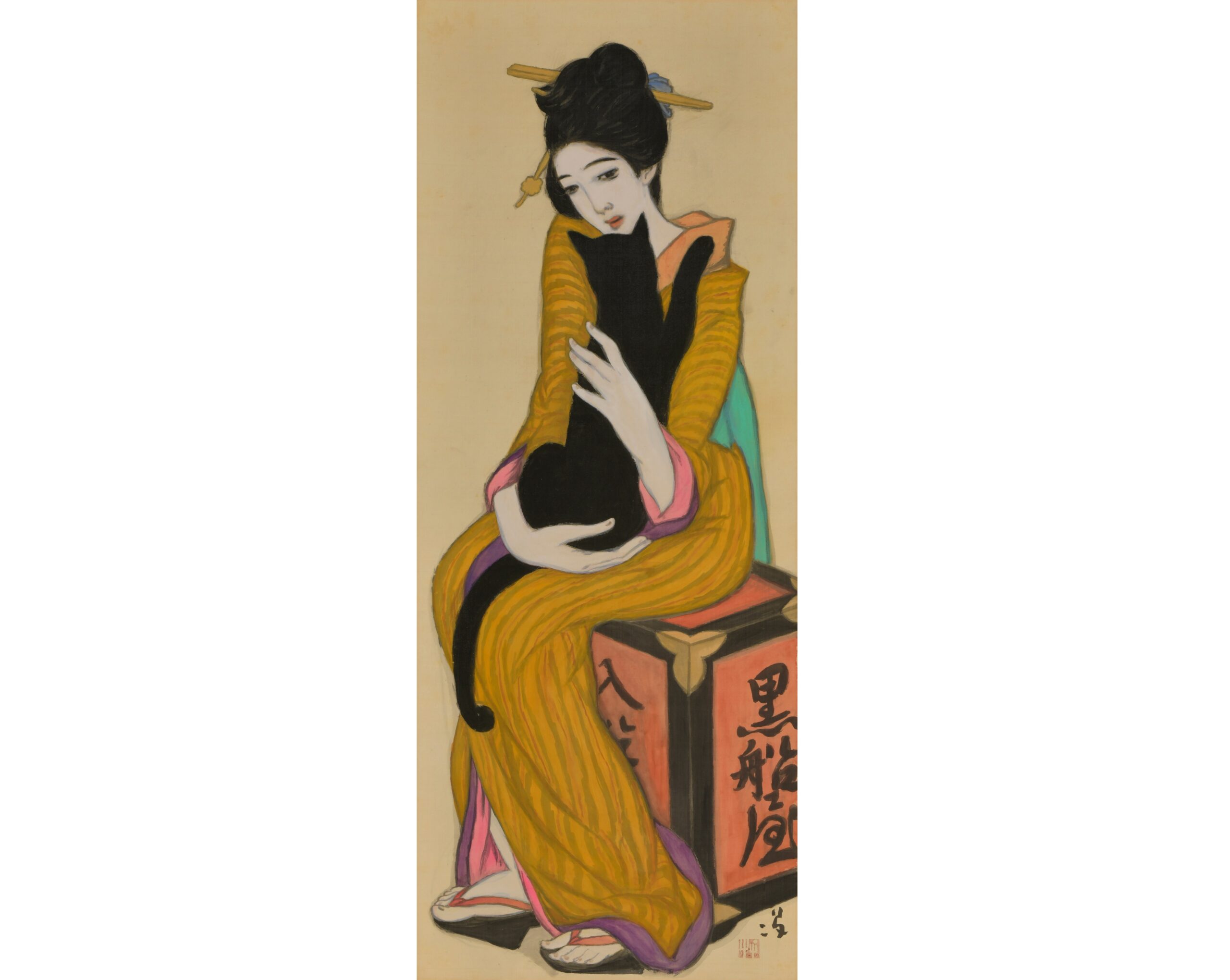 竹久夢二 時代を創る表現者（東京国立近代美術館）のポスター