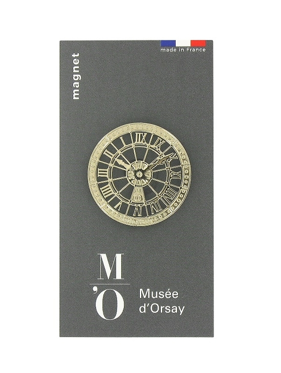 オルセー美術館　時計　マグネット マグネット オルセー美術館 大時計 ゴールド | Museum Box - 世界の