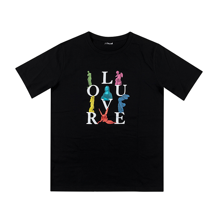 Tシャツ ルーヴル アイコンズ ブラック