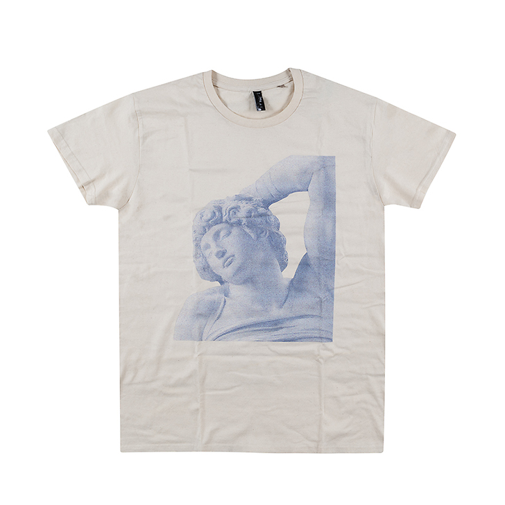 【EN】ムードメーカー、ミケランジェロ［TMC］ ピクセル ミケランジェロ・ブオナローティ Tシャツ ミケランジェロ 瀕死の奴隷